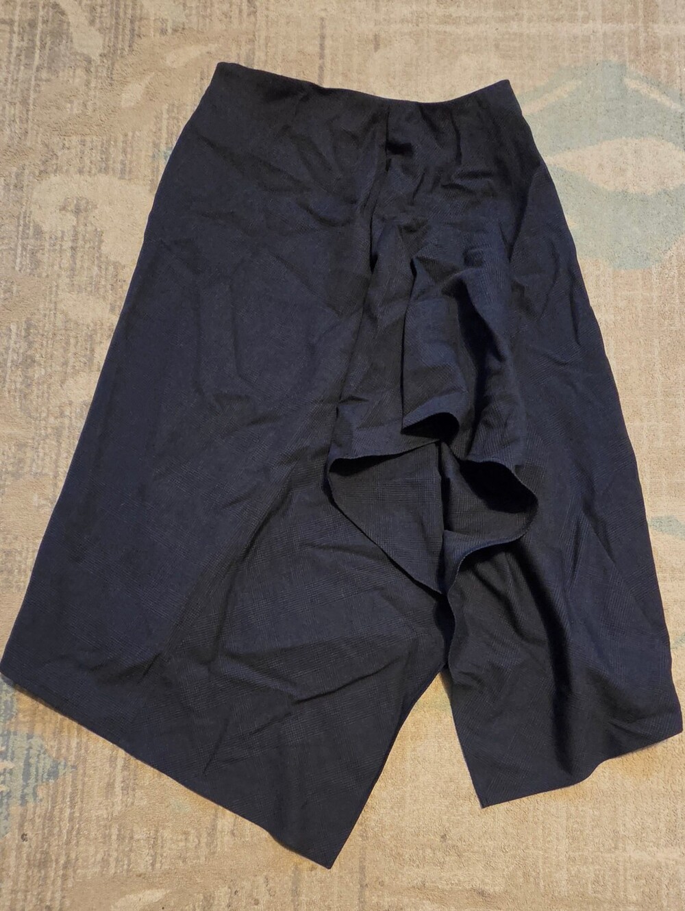 A.L.C Draped Midi Skirt. Navy. Size 6. EUC.